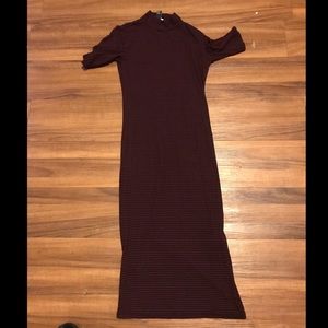 Striped Bodycon Dress